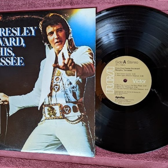 20% OFF Vintage Vinyl LP–From Elvis Presley Boulevard, Memphis,  Tennessee - Picture 5 of 7